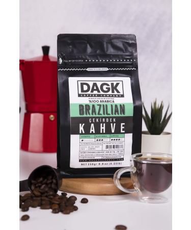 Dagk Brazilian Coffee Beans 250gr - Buy Online on GoSupps.com
