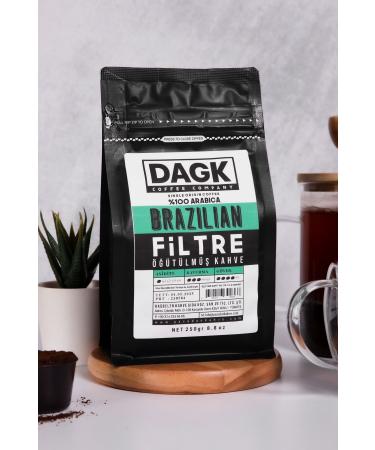Dagk Filter Coffee Brazilian 250gr Ground - Buy Online on GoSupps.com