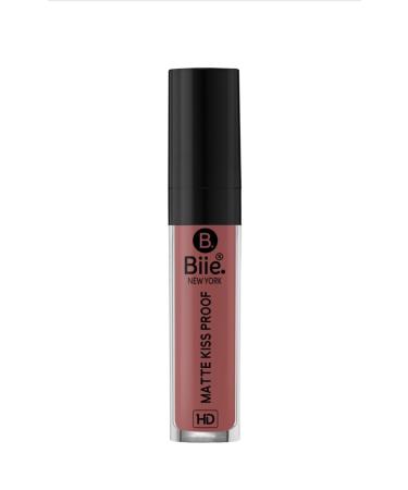 biie New York Long Lasting Matte Kiss Proof Lipgloss Liquid Matte Lipstick No:13