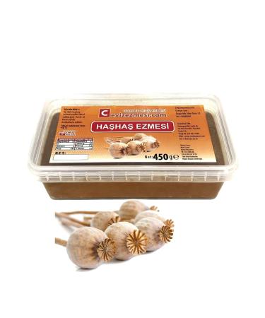 Ezme Diyar Poppy Seed Paste 100% Natural 500 Gr