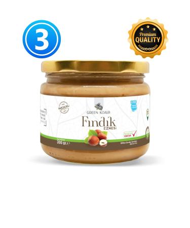 Green Koala Hazelnut Paste with Chips 300 gr 3 pieces