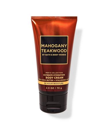 Bath & Body Works Mahogany Teakwood Travel Size Body Cream 70 G