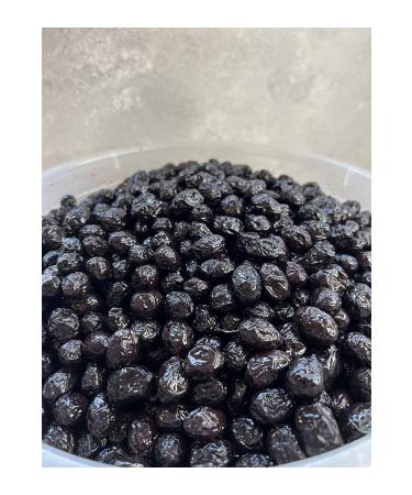 Hayati afak Less Salty Sele Black Olives 1kg