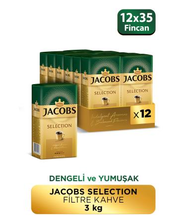 Jacobs Selection Filter Coffee 250 Gr X 12 Pieces