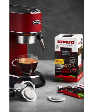 Kimbo Cialde Espresso Napoletano Flat Pod Compatible Capsule Coffee (IN A BOX OF 15) - Buy Online on GoSupps.com