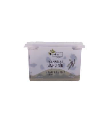 Life Ekinim Natural Dried Less Salty Black Olives 400 gr