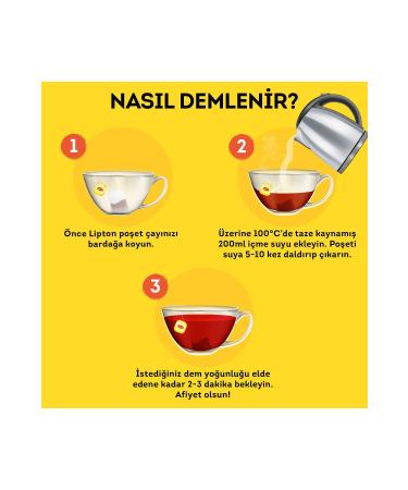 Lipton Fs Yellow Label Tea Bag Cup 100 Pcs 2 - Buy Online on GoSupps.com