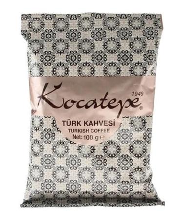 KOCATEPE COFFEE Kocatepe Turkish Coffee 100 Gr Foil 6 Pack