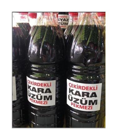 Local Salihli Black Grape Molasses with Seeds 1400gr - Buy Online on GoSupps.com