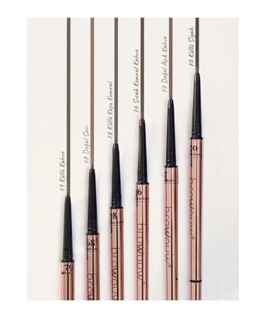 BROWWAUW Crayon Slim Eyebrow Pencil - Natural Light Brown - Buy Online on GoSupps.com
