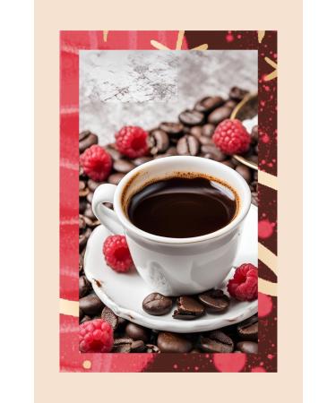 Mim and More Decaf Raspberry Turkish Coffee Raspberry Flavored Decaffeinated Turkish Coffee 200 Gr - Buy Online on GoSupps.com