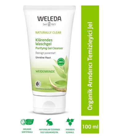 Weleda Naturally Clear Organic Purifying Cleansing Gel 100ml