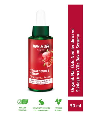 Weleda Pomegranate & Maca Peptides Pomegranate Extract Moisturizing and Firming Face Care Serum 30ml