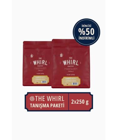 The Whirl Filter Tanned 423 f Coffee Beans 250 gr X 2 Pieces