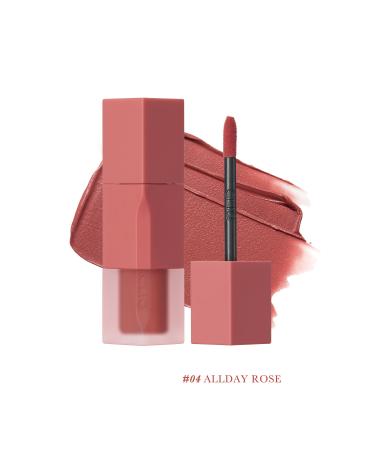 CLIO Smooth and Velvety Textured Natural Looking Tint CLIO Chiffon Blur Tint (04 Allday Rose)