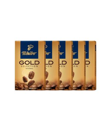 Tchibo Gold Selection Ground Filter Coffee 5x250 g