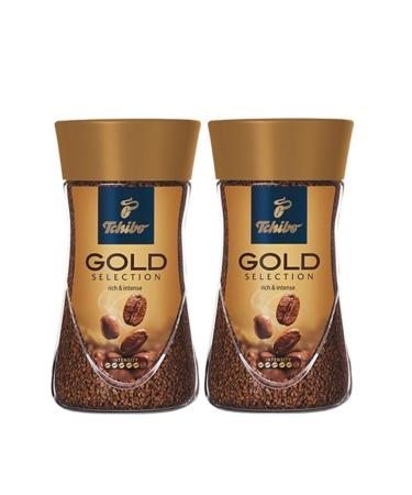 Tchibo Gold Selection Soluble Granulated Coffee 100 gr 2 Pieces