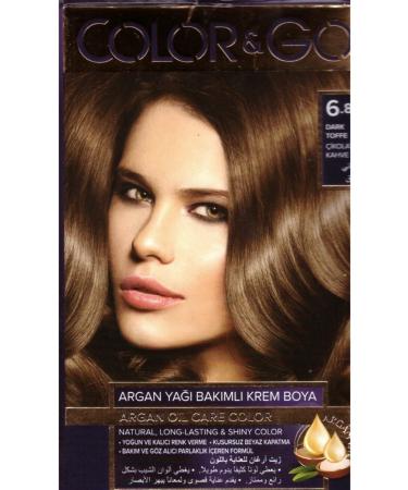 COLOR&GO Color & Go Hair Dye Chocolate Brown 6.8