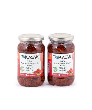 tokasya Dry Goji (WOLFBERRY) Jam 425 G (2 JAR)
