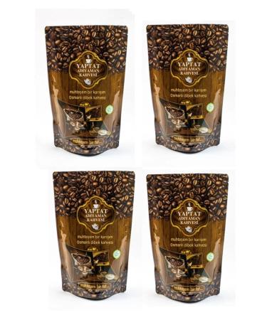 Yaptat Ad yaman Dibek Coffee 200 Gr 7 Mixed 4 Piece Set