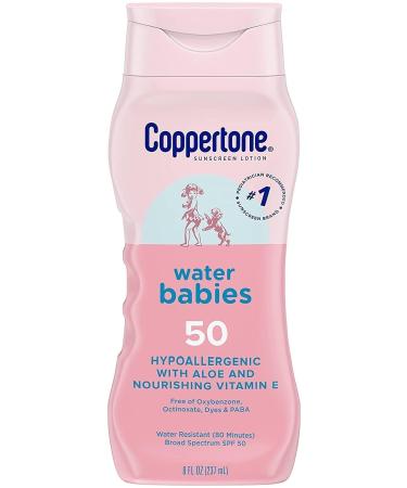 Coppertone Water Babies Spf50 Sun Lotion 237ml