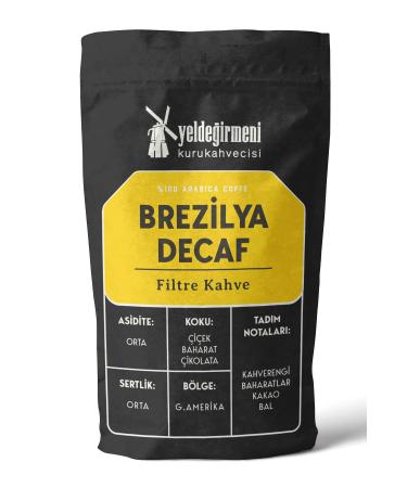Yelde irmeni Kurukahvecisi Brazilian Decaf Filter Coffee 250 Gr