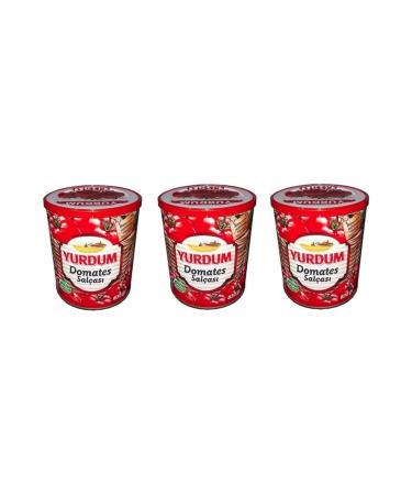 Yurdum Organic Tomato Paste 830 gr X 3 Pieces
