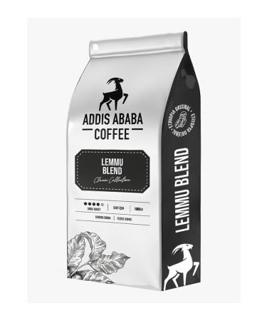Addis Ababa Coffee Lemmu Blend Filter Coffee Espresso Coffee Bean Coffee 1000 Gr.