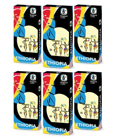 Bongardi Coffee Capsule Coffee 60 Pieces Nespresso Compatible Ethiopia
