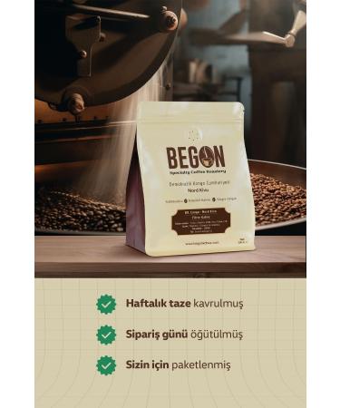BEGON Nord Kivu Special Filter Coffee (BEANS) 250g - Buy Online on GoSupps.com