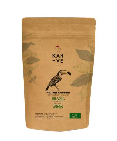 Bey Coffee Brazil Bossa Nova Filter Coffee 200 gr