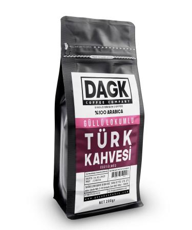 Dagk Rose Turkish Coffee with Turkish Delight 200g (FLAVOURED)