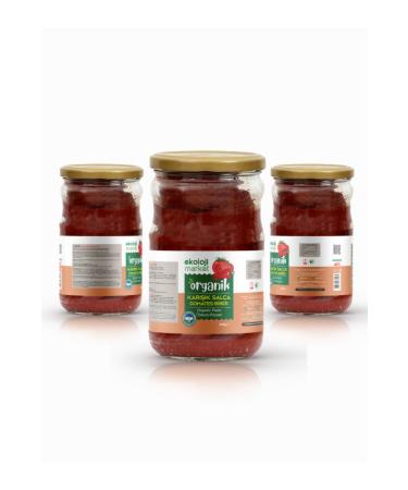 Ecology Market Ecology Tomato Pepper Paste 660 gr - Buy Online on GoSupps.com