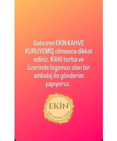 EK N NUTS AND COFFEE Ekin Antakya 500 gr Medium Roast Turkish Coffee - #hatay#turkishcoffee #double Roasted - Buy Online on GoSupps.com