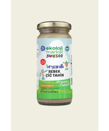 Ekoloji Market Organic Raw Tahini 230 gr + Organic Polyflora Honey 300 gr - Buy Online on GoSupps.com