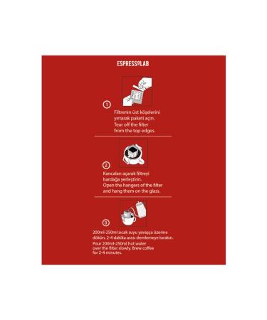 Espressolab Practical Filter Coffee - Colombia Antioquia La Claudina - 5 Pieces - Buy Online on GoSupps.com