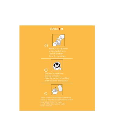 Espressolab Practical Filter Coffee - Kenya Nyeri Imara Ab 5 Pieces - Buy Online on GoSupps.com