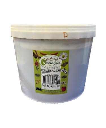 Hac o lu spice Hatay Local Natural Tomato Paste 5 Kg / 5000 gr Bucket