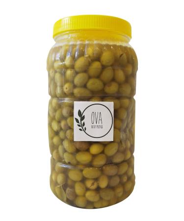 Ova Hatay Cuisine Hatay Hand Crushed 3 kg - Homemade Green Olives