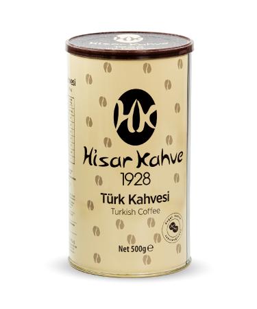 Hisar Coffee Hisar Turkish Coffee Tin 500 gr