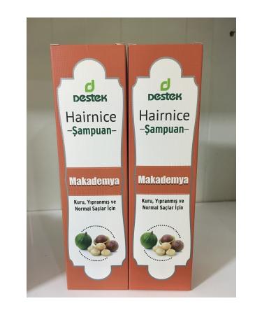 Destek Hairnice Macadamia Shampoo 330 ml 2 Pieces