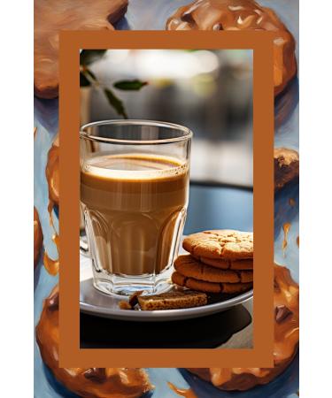 Mim and More Caramelized Cookie Coffee Caramelized Cookie Flavored Coffee Bean Coffee 200 Gr