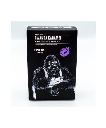 Noir Pit Coffee Co. Noir Pit Rwanda Grade1 Bean Coffee 250 Gr. - Buy Online on GoSupps.com