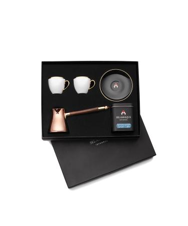 Selamlique Turkish Coffee Coffee Pot and Cup Set