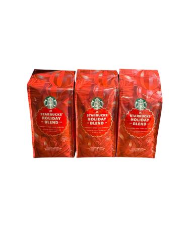 Starbucks Coffee Beans Holiday Blend 3x250gr