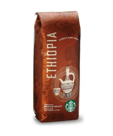 Starbucks Ethiopia Coffee Beans 250 gr Coffee Grinder