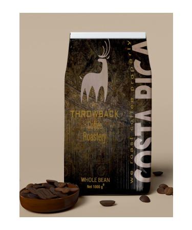 Throwback Coffee Co Costa Rica Arabica Tarrazu Shb Ep Roasted Coffee 1000gr