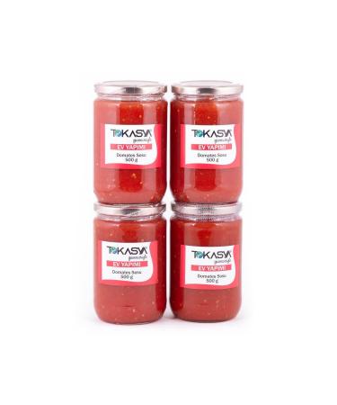 tokasya Homemade Tomato and Pepper Paste 1.2 kg (2 Jars)