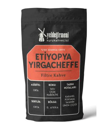 Yelde irmeni Kurukahvecisi Ethiopia Y rgacheffe Filter Coffee 500 gr