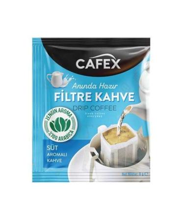 CAFEX 16 Pack Filter Coffee Milk Flavored 8 Gr Instant Ready